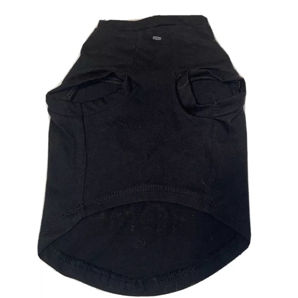 Wag N Woof Dog Shirt Small King Of The Home Black Gold Outfit Minimalist Soft - Picture 3 of 9